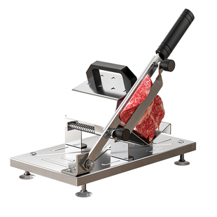 多功能家用切肉片机手动牛羊肉卷切片机切年糕刀冻肉肥牛刨肉神器