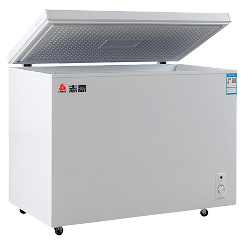 志高228/388L冰柜家用商用大容量冷藏冷冻柜保鲜两用卧式速冻冷柜