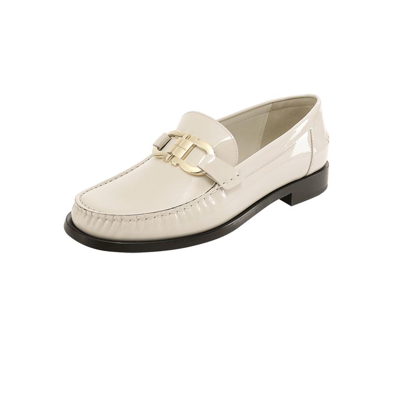 FERRAGAMO牛皮乐福鞋皮鞋单鞋
