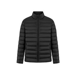 美力城鹅绒服短款修身保暖排骨羽绒服新款冬季外套男女同款052