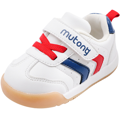 牧童宝宝春秋软底学步鞋子