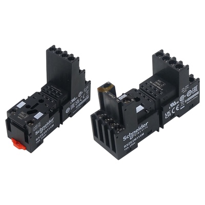 施耐德中间继电器座分离式插座RXZE2S108M RXZE2S111M RXE2S114M