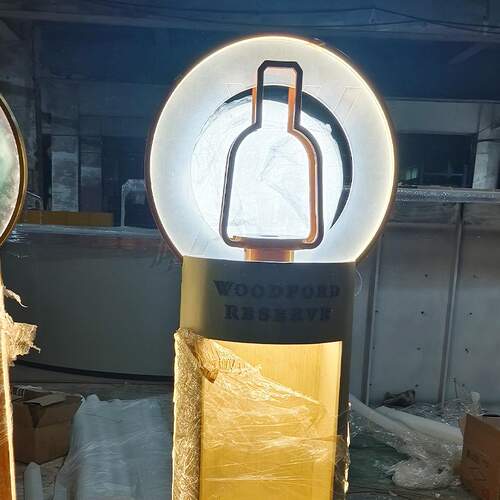 红酒展示柜 杰克丹尼威士忌洋酒展柜 专卖店酒柜展示柜白酒货架