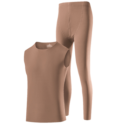 双面绒无痕打底内衣男士蓄热保暖