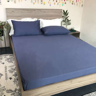 200全棉床笠90x190纯棉100单件cm秋冬天135磨毛150冬季 180加厚220