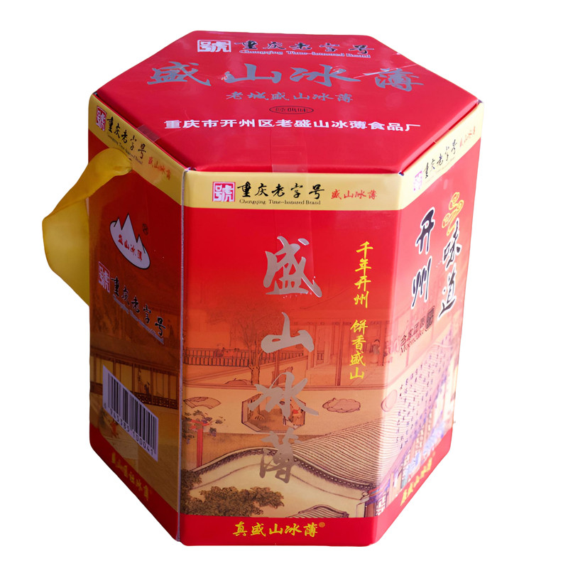 盛山冰薄开州特产伴手礼