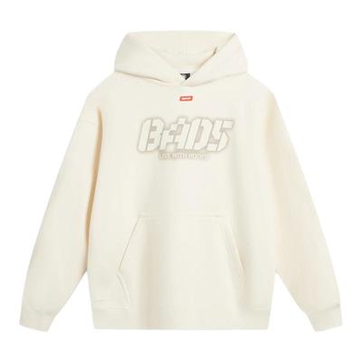 李宁加绒套头卫衣男女同款反伍系列25年秋冬新款连帽上衣AWDV877