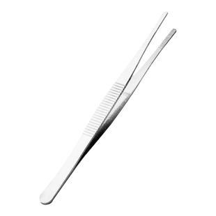 不锈钢镊子加厚加硬薄荷叶工具尖头捏子酒吧调酒鸡尾酒装饰小夹子