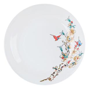 俏宴骨瓷盘子菜盘家用深盘凉菜碟小菜碟陶瓷欧式西餐盘汤盘餐具