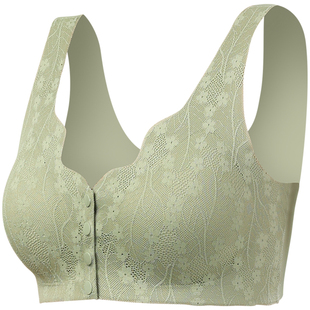 妈妈胸罩2026新款爆款前扣内衣女士文胸聚拢收副乳防下垂夏季薄款