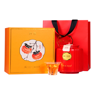 品品香福鼎白茶五年陈老白茶特级白牡丹茶叶80g高档瓷罐礼盒送人