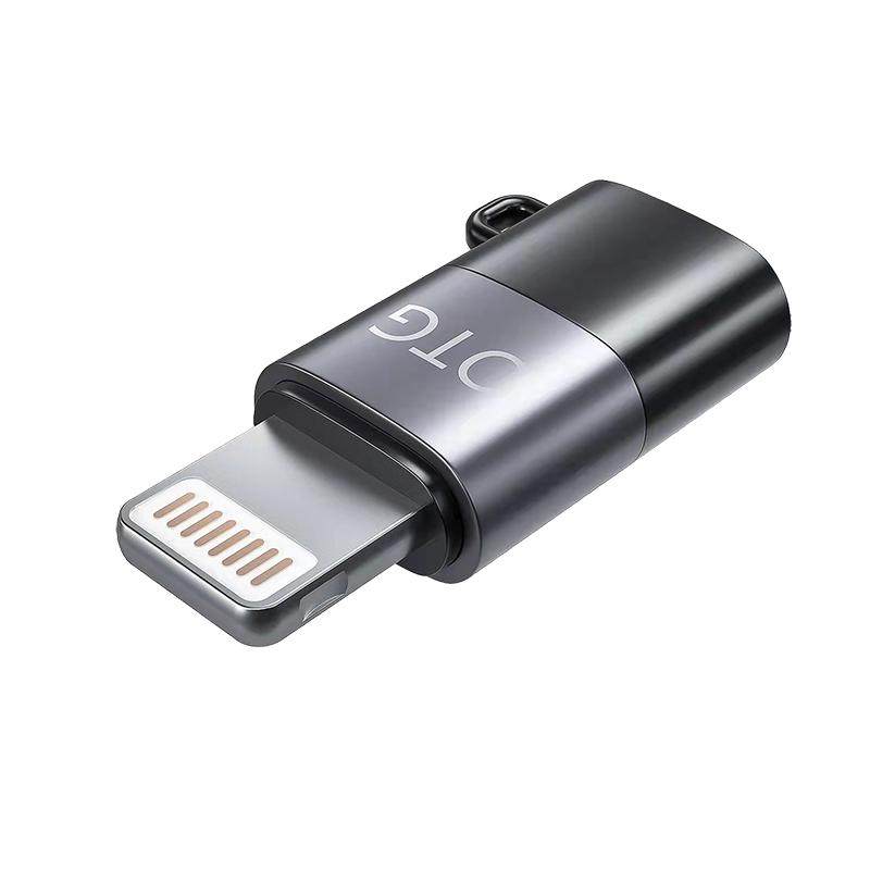 【麦克风专用】otg转换器适用lightning转type-c/USB耳机通话麦克