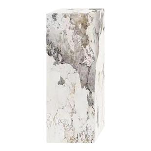 现代轻奢风天然大理石岩板花架客厅家居落地式装饰摆件展示台底座