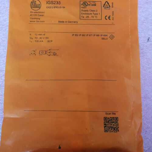 议价易福门IFM全新原装正品 IGS233  IGK3012-BPKG/US-104 现货