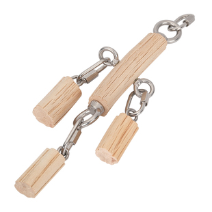 鹦鹉博士梨木啃咬挂件木质头鸟玩具释放压力益智玩具鸟笼娱乐用品