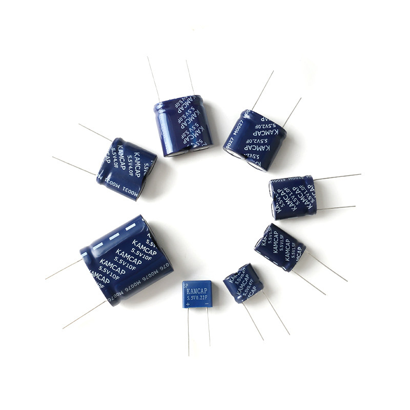 法拉电容 5.5V 0.22F 0.47/1/1.5/2/4/5/10F 组合型 超级电容器