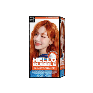 韩国品牌原装进口mise en scene Hello Bubble染发剂彩染黑染