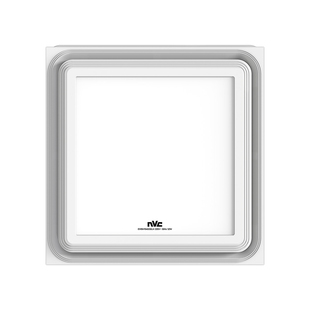 雷士照明集成吊顶排气扇卫生间铝扣换气扇灯二合一排风板300x600