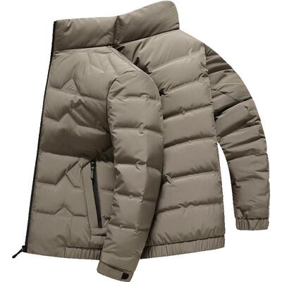 雪中飞短款立领轻便夹克式羽绒服