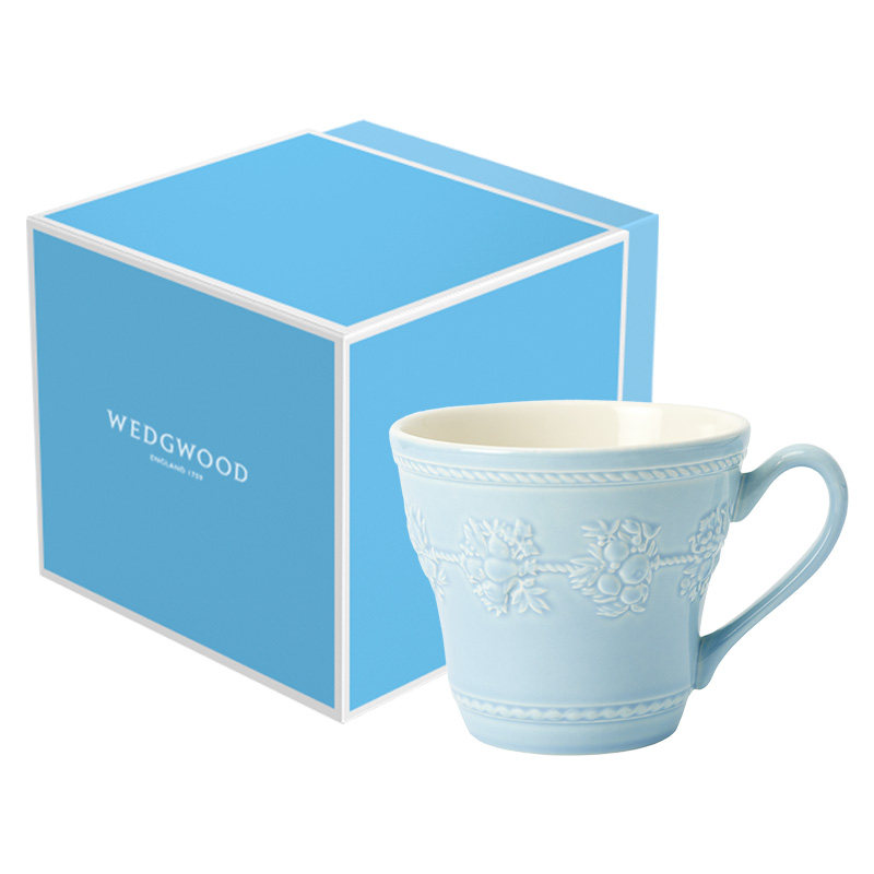 WEDGWOOD陶瓷欢愉假日马克杯