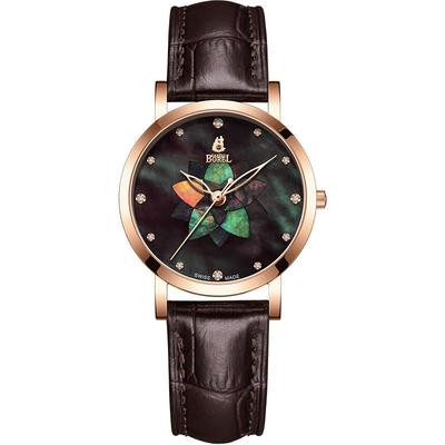 瑞士石英表依波路皮带女手表