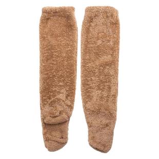 加厚鹅绒腿部保暖护膝袜套孕产妇老人寒腿骨折受伤熊足暖腿护膝