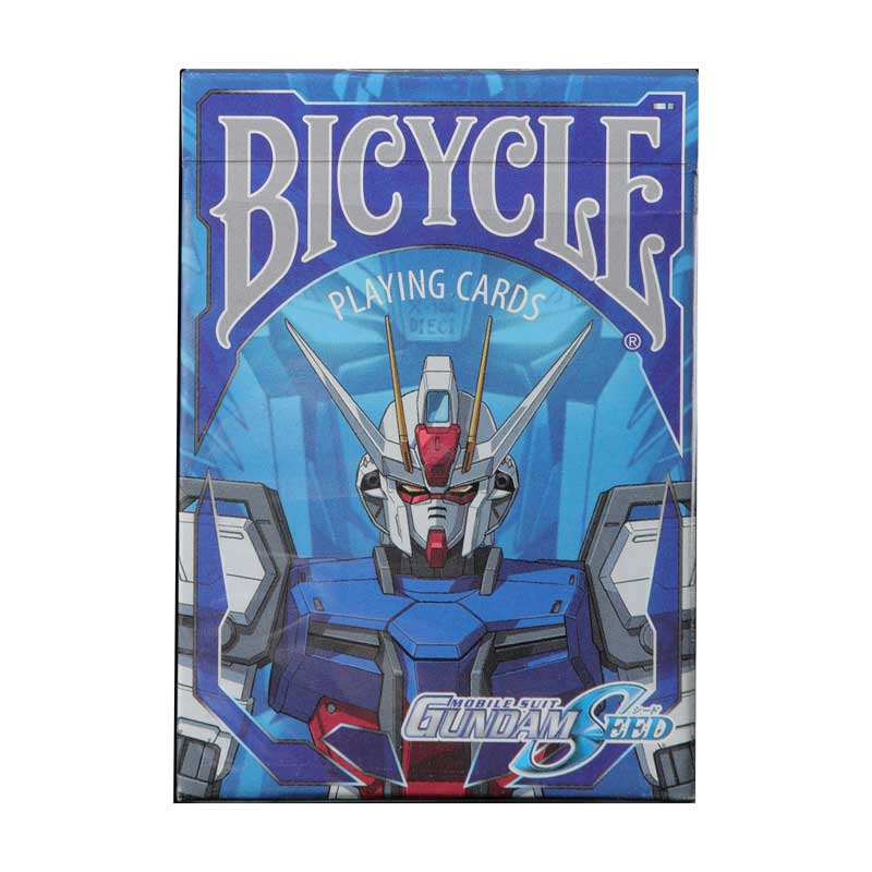 Bicycle万代高达模型正版扑克牌手办独角兽自由元祖seed收藏卡牌