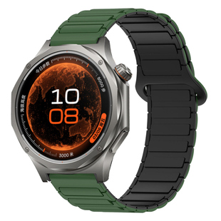 适用OPPOWatchX3/X2表带硅胶x2mini磁吸sport智能4pro运动OnePlus Watch2R/3男女款一加手表2新款专用配件