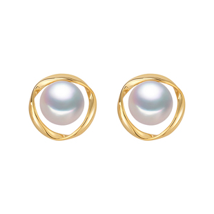 大珍珠母贝耳钉轻奢高级感大牌女神气质耳饰2022新款时尚韩版耳环