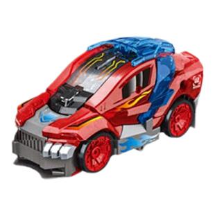 奥迪双钻正版爆裂飞车四代兽神男孩变形玩具雷霆光犀+晶片组合