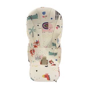 适合KUB可优比儿童餐椅坐垫PU皮套防水防污替换座垫套安全带配