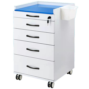 牙科移动边柜不锈钢口腔诊所推车收纳柜医疗移动柜工具柜口腔边柜