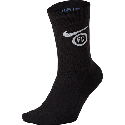 Nike/耐克正品 F.C. SNKR SOX ESSENTIAL CREW 足球袜2双 SK0032