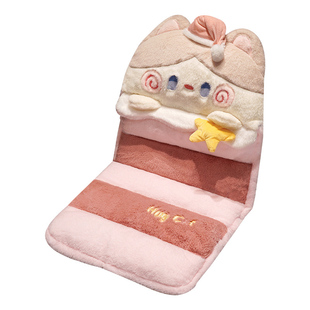 坐垫靠背一体办公室护腰靠垫电竞椅座垫加厚椅垫屁股软垫子防滑冬