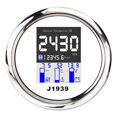 总线仪表集成了水温油温油压转速电压表有1D939协议