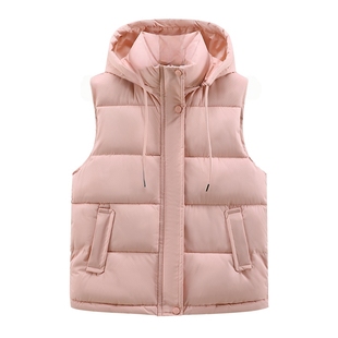 2025新款儿童羽绒棉马甲男女童中大童学生加厚坎肩保暖外套秋冬季