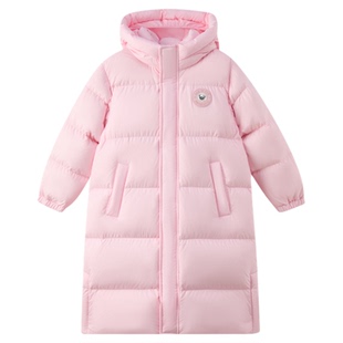 【三防蓄热】PawinPaw卡通小熊童装25年秋冬新款男女童长款羽绒服