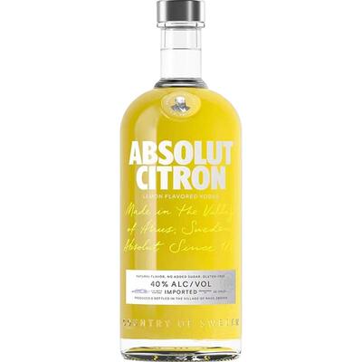Absolut醇正柠檬伏特加特调700ml