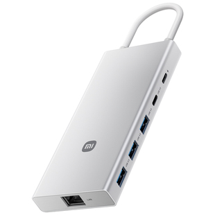 小米Type-C十合一扩展坞 分线器多功能转接器转接头拓展坞PD100W千兆网口 适用小米苹果笔记本