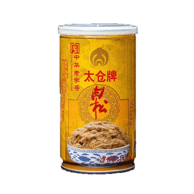 正宗太仓肉松罐装100g