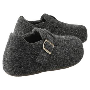 millies妙丽加绒勃肯鞋保暖毛毛鞋内增高棉鞋女鞋2025年冬季新款