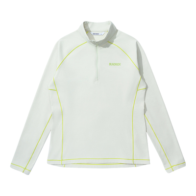 黑冰女款轻薄抗静电速干抓绒衣