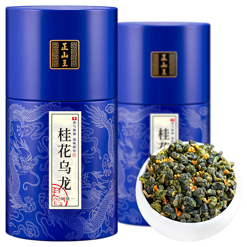 热销100万罐特级桂花乌龙茶500克