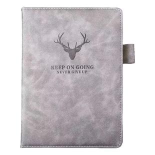 A5加厚皮面笔记本子商务记事本超厚复古高颜值简约日记本厚本学生