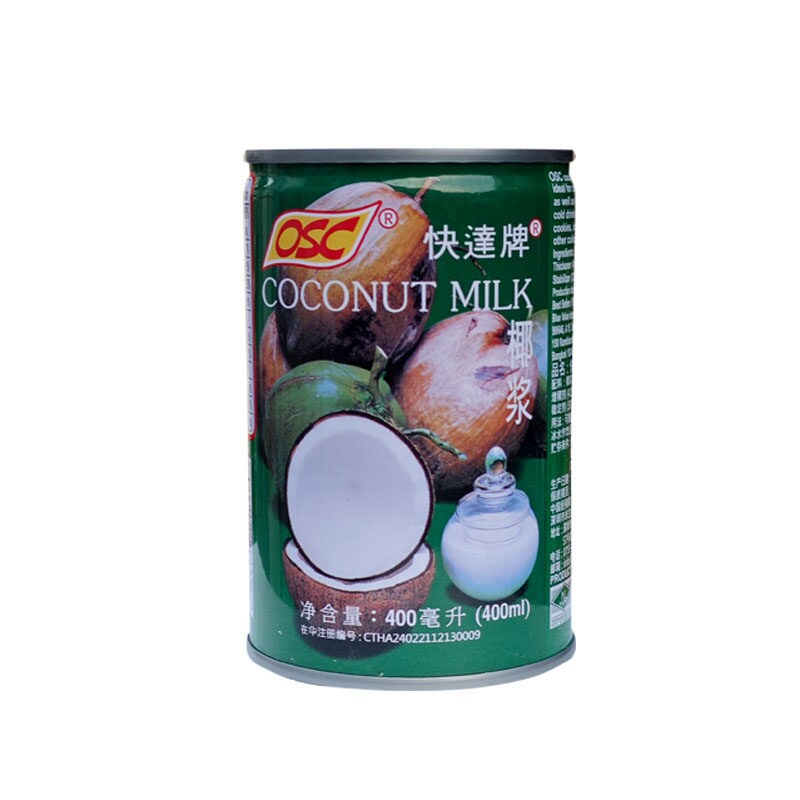 泰国原装进口OSC快达牌椰浆甜品糖水西米露椰奶椰汁咖啡烘焙原料