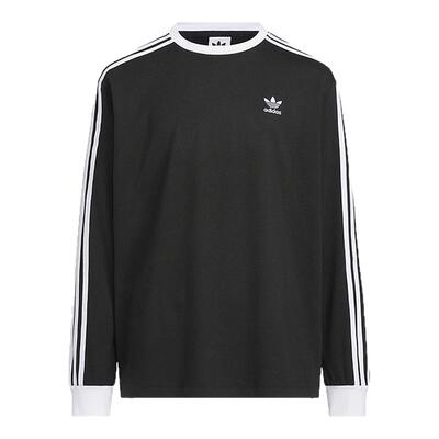 Adidas三叶草男女大童长袖T恤