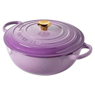 小幸福26cm妈咪锅珐琅锅铸铁锅炖锅家用多功能煲汤锅焖炖锅不粘锅