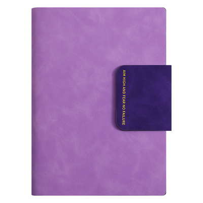 b5软皮搭扣活页本可拆卸A5笔记本