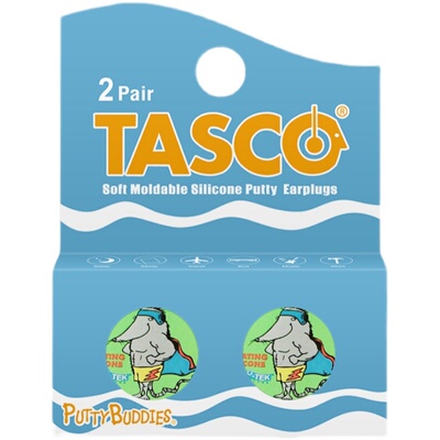 飞机降噪tasco耳塞柔软儿童游泳