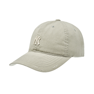 MLB棒球帽男女26春季新款NY刺绣软顶做旧运动休闲鸭舌帽3ACPB076N